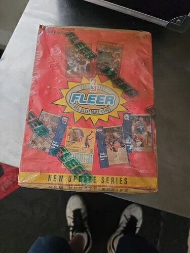 1991-92 Fleer アップデートシリーズ バスケットボールボックス - 未開封｜トレーディングカード　ラフテル