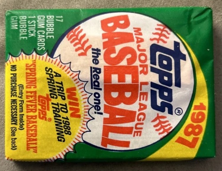 1987 Topps ベースボールカード ワックスパック ドン・カーマン フィリーズ ピッチャー トップ前面｜トレーディングカード　ラフテル