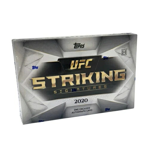 2020 Topps UFC ストライキングシグネチャー ファクトリーシール ホビーボックス|トレーディングカード ラフテル