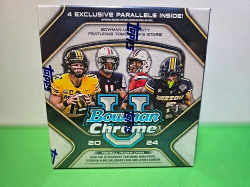 2024 Bowman Chrome U フットボール 工場密封メガボックス - 手元にあり、本日発送!|トレーディングカード ラフテル