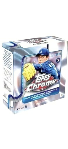 2025 Topps Chrome Baseball ファクトリーシール モンスターメガボックス|トレーディングカード ラフテル