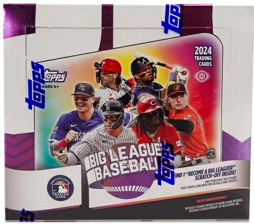 2024 Topps ビッグリーグ ベースボール ホビーボックス 工場未開封 新品|トレーディングカード ラフテル