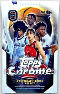 2023 Topps Chrome OTE ホビーボックス オーバータイム エリート バスケットボール 工場未開封 12パック｜トレーディングカード　ラフテル