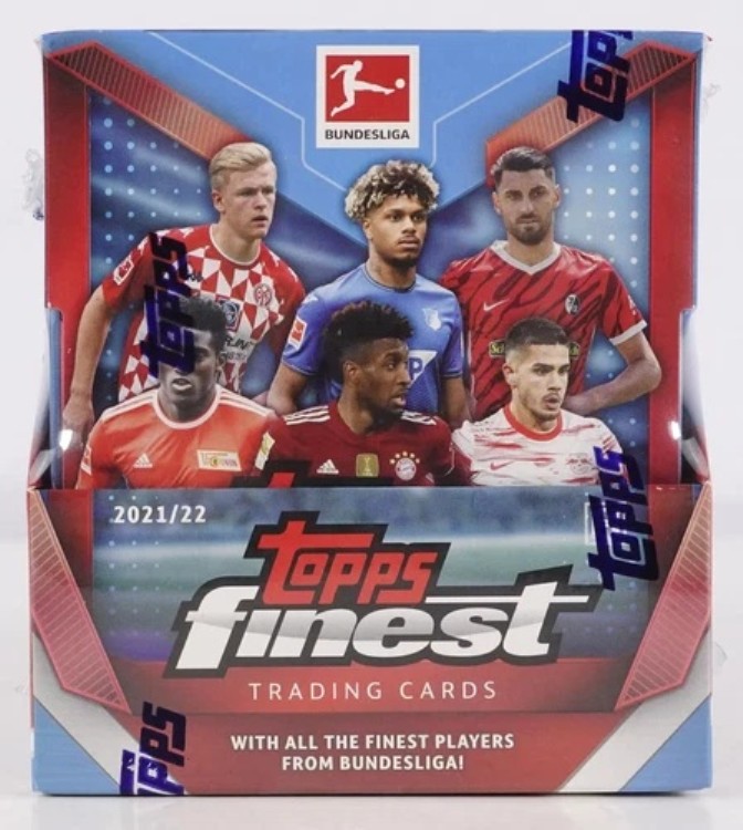 2021-22 トップス ファイネスト ブンデスリーガ サッカー ホビー ボックス 2 オート - ジュード - アーリング オート｜トレーディングカード　ラフテル