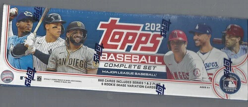 TOPPS 2022 工場未開封 リテール コンプリート ベースボールセット|トレーディングカード ラフテル