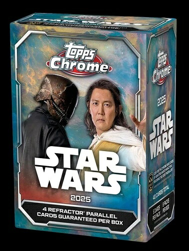 Topps スターウォーズ クローム 2025 バリューボックス 未開封 - 8月20日発送 -｜トレーディングカード　ラフテル
