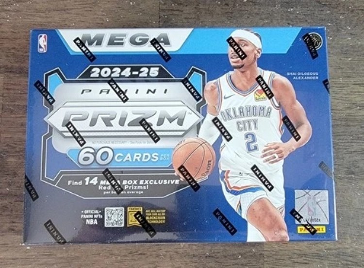 2024-25 パニーニ プリズム NBA バスケットボール メガボックス 新品 工場未開封|トレーディングカード ラフテル