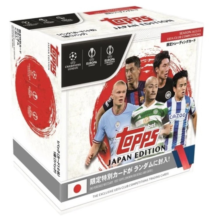 楽天市場】SOCCER 2022 TOPPS UEFA CHAMPIONS LEAGUE JAPAN EDITION