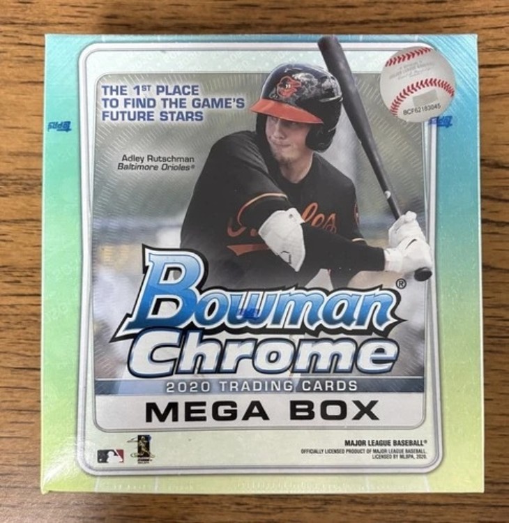 2020年 Topps Bowman Chrome Baseball MLB Mega Box 新品 工場未開封|トレーディングカード ラフテル