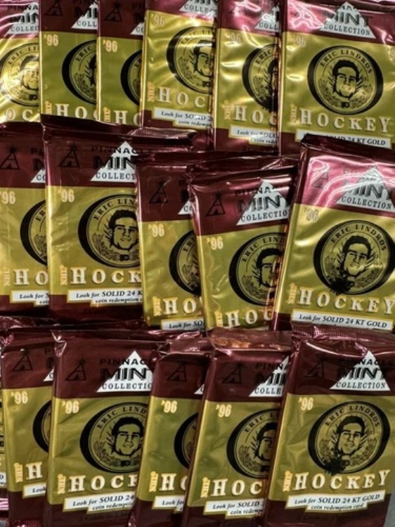 1996-97 NHL Pinnacle COIN ホッケー パック (55 パック ロット) - 工場未開封 - 新品!!|トレーディングカード ラフテル