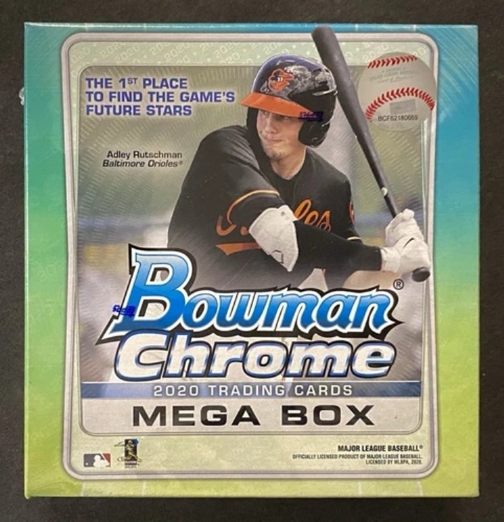 2020年 Bowman Chrome 野球メガボックス、未開封・発送準備完了|トレーディングカード ラフテル