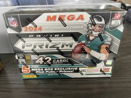 2024年 パニーニ プリズム NFL フットボール メガボックス 工場未開封 ピンク パルサー プリズム｜トレーディングカード　ラフテル 48,840円