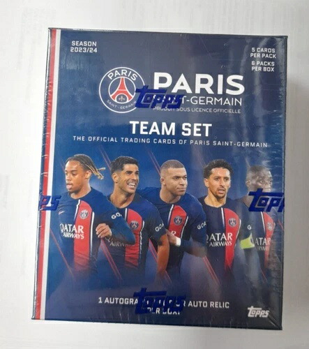楽天市場】Topps Paris Saint-Germain Fan Set 2024-25 パリ