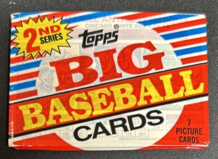 1988 Topps Big Baseball 2nd Series Pack Dan Pasqua White Sox OF-1B 上半身裸｜トレーディングカード　ラフテル