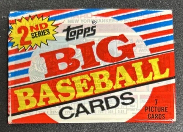 1988 Topps Big Baseball 2nd Series Pack リック・ローデン ヤンキース ピッチャー トップ｜トレーディングカード　ラフテル