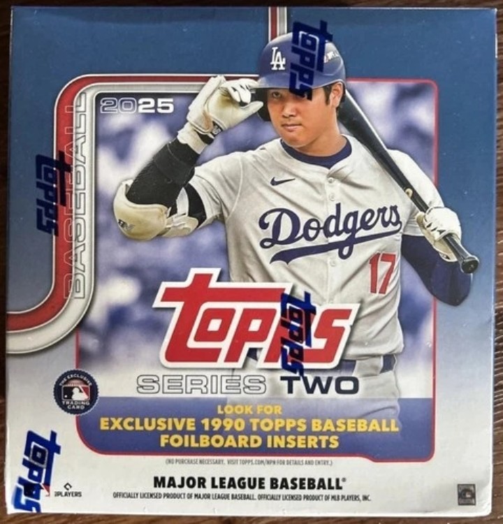Topps Series Two ボックス 新品未使用 Amazon.co.jp: 2025 Topps Baseball Series 2 - ファクトリーシールド