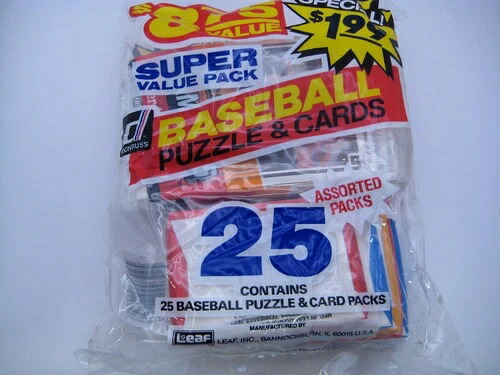1980 年代 DONRUSS 野球 スーパーバリューパック 未開封 25 個アソートパック 送料無料!｜トレーディングカード　ラフテル 47,520円