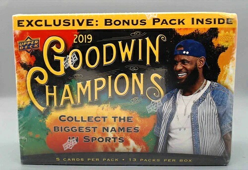2019 Upper Deck Goodwin Champions Mega Box LeBron James - 新品 - 未開封 Luka RC｜トレーディングカード　ラフテル