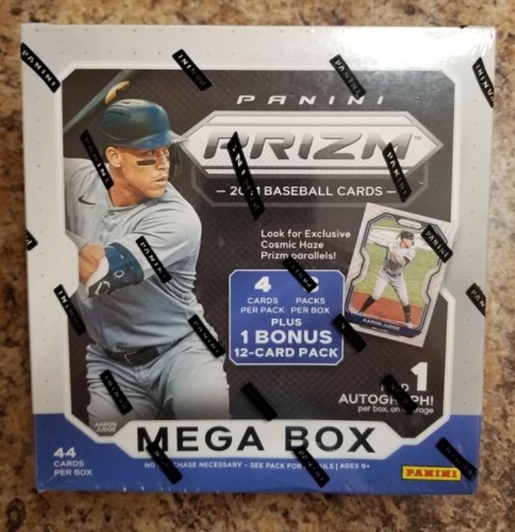 2021年 パニーニ プリズム ベースボール スポーツカード - 平均1オート - 工場未開封メガボックス｜トレーディングカード　ラフテル