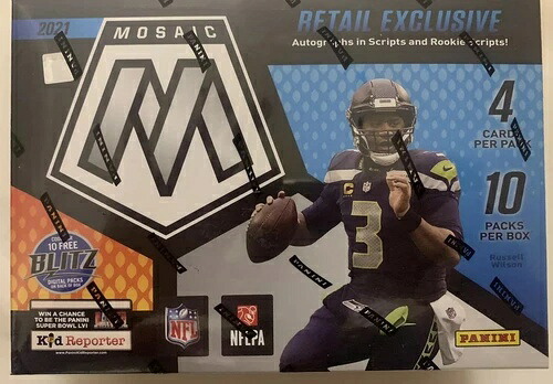 2021 パニーニ NFL フットボール モザイク メガボックス - 工場未開封 *迅速発送*｜トレーディングカード　ラフテル 47,520円