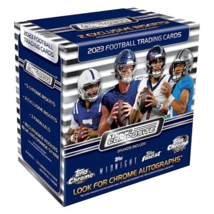 2023 Topps コンポジットフットボール シールドメガボックス｜トレーディングカード　ラフテル