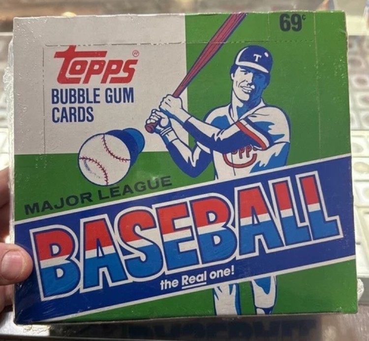 1987 Topps ベースボール チェロボックス 24個入り 未開封チェロ｜トレーディングカード　ラフテル