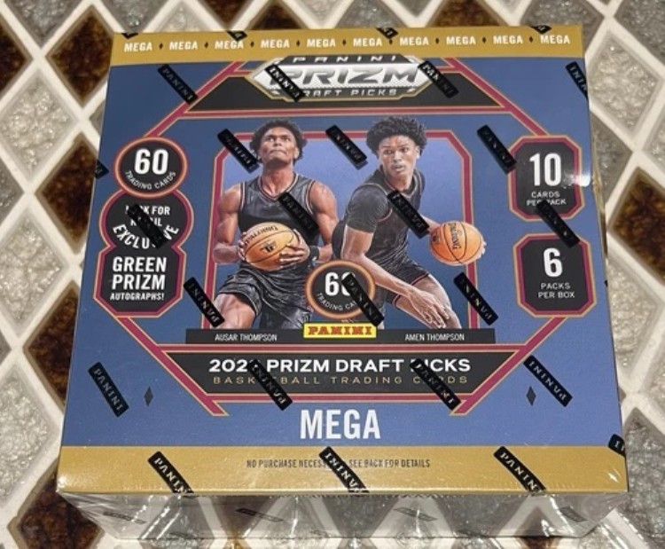 2023年 Panini Prizm バスケットボール ドラフトピック メガボックス 工場未開封 新品|トレーディングカード ラフテル