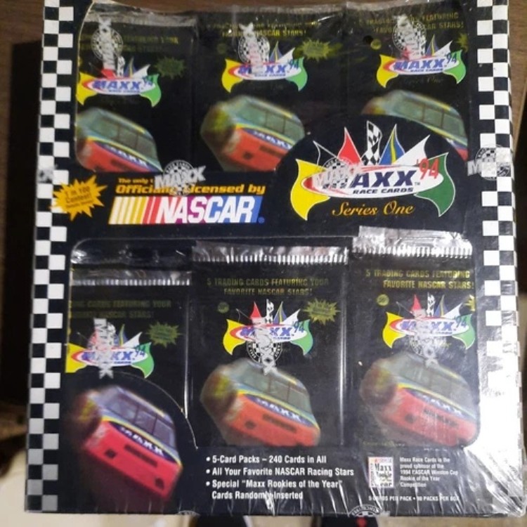 1994年 Maxx ナスカー トレーディングカード 未開封ボックス 90パック 5枚入り｜トレーディングカード　ラフテル