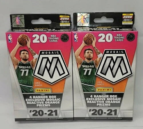 2021 モザイク NBA バスケットボール ハンガーボックス 新品 工場未開封 ロット (2)｜トレーディングカード　ラフテル