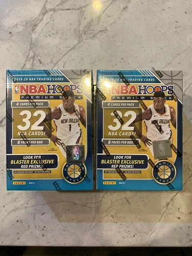 (2) 2019-20 パニーニ NBA フープス プレミアムストック ブラスターボックス ロット 未開封! ザイオン・ジャ｜トレーディングカード　ラフテル