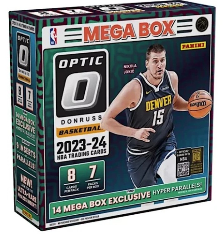 2023-24 パニーニ NBA バスケットボール ドンラス オプティクス トレーディングカード メガボックス｜トレーディングカード　ラフテル
