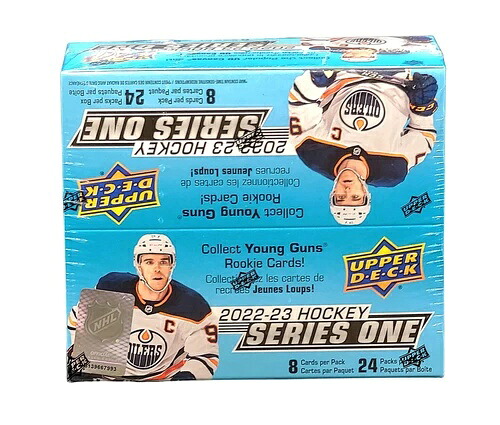 2022-2023 Upper Deck NHL ホッケーカード シリーズ1 工場未開封 24パック リテールボックス｜トレーディングカード　ラフテル