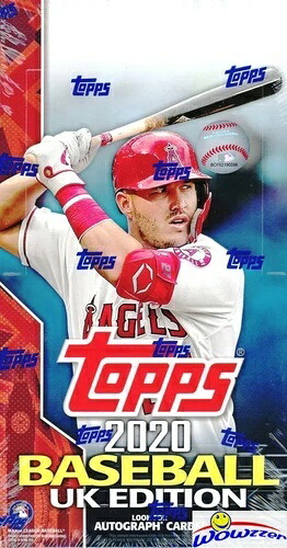 2020 Topps Baseball UK 限定 巨大 工場未開封 ホビーボックス 240枚入り｜トレーディングカード　ラフテル