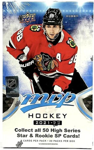 2021/22 Upper Deck MVP ホッケー ホビーボックス 英語 工場未開封｜トレーディングカード　ラフテル
