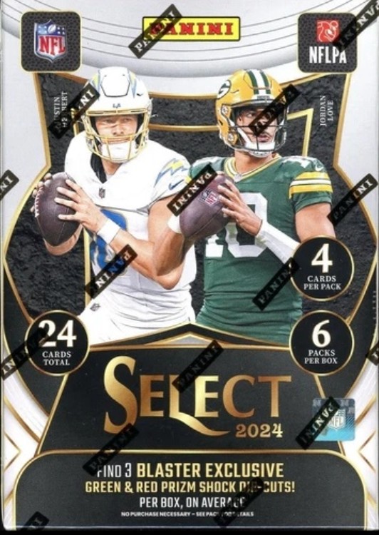 2024 Panini Select Football 工場未開封 HOBBY ブラスター ボックス ~ 新品!｜トレーディングカード　ラフテル