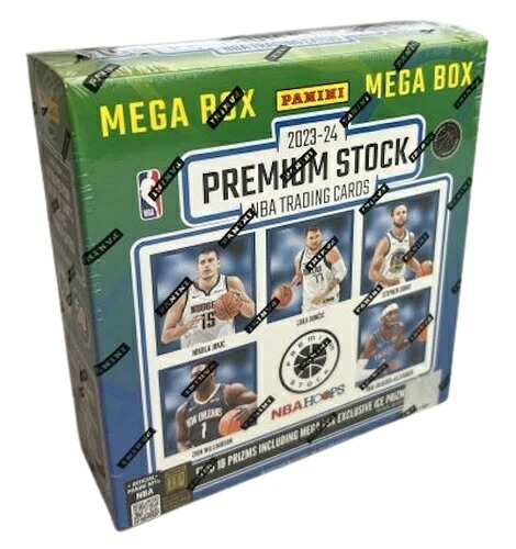 パニーニ プレミアムストック 2023-24 NBA バスケットボール ファクトリーシール メガ (5パック) ボックス｜トレーディングカード　ラフテル