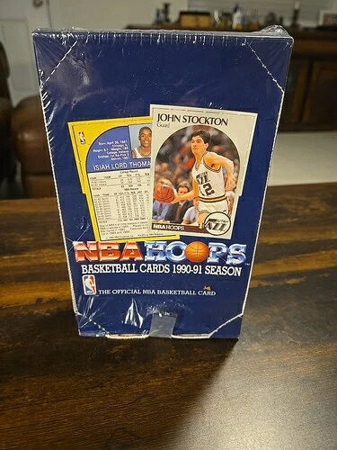 NBAフープス バスケットボールカード 1990-91 シーズン 未開封｜トレーディングカード　ラフテル