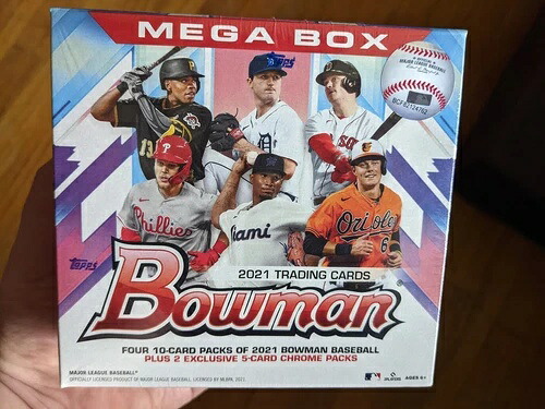 2021 Topps Bowman Baseball Mega Box!新品!迅速発送!未開封|トレーディングカード ラフテル