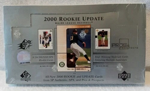 2000年 Upper Deck ルーキーアップデート ベースボールボックス - 工場未開封 - 送料無料｜トレーディングカード　ラフテル