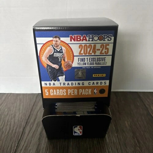 2024-25 NBA HOOPS グラビティフィードボックス - 限定イエロー - 32 個入り未開封パック｜トレーディングカード　ラフテル