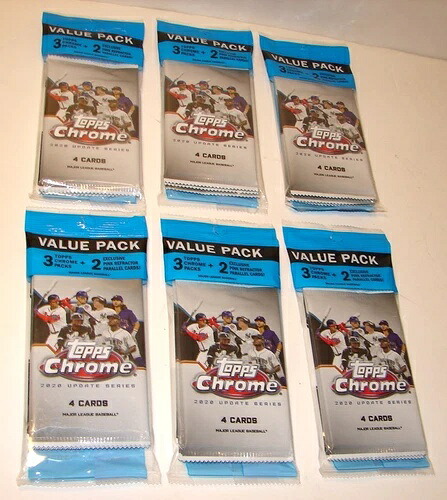 6個セット - 2020 TOPPS クロームアップデートシリーズ ベースボール チェロ バリューパック 未開封新品｜トレーディングカード　ラフテル