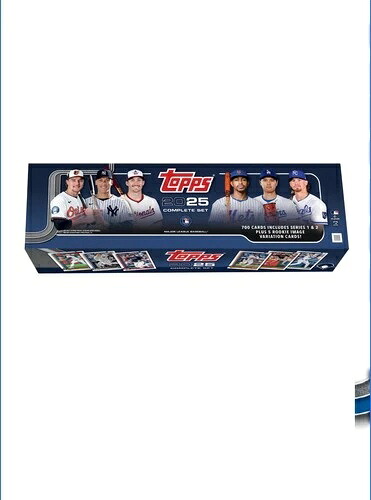 2025 Topps コンプリートセット ベースボール - 工場未開封ボックス｜トレーディングカード　ラフテル