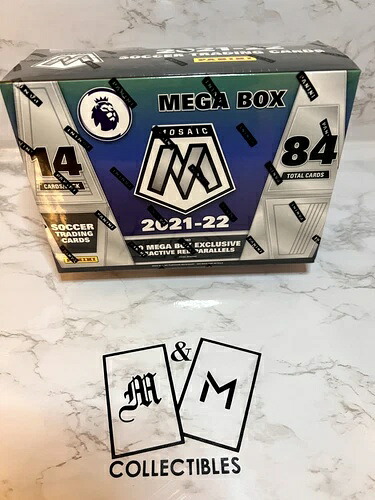2021-22 パニーニ モザイク サッカー メガボックス - 84枚入り 工場未開封｜トレーディングカード　ラフテル