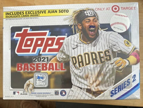2021 Topps シリーズ2 MLB ベースボール ファクトリーシール ジャイアントボックス ターゲット限定｜トレーディングカード　ラフテル