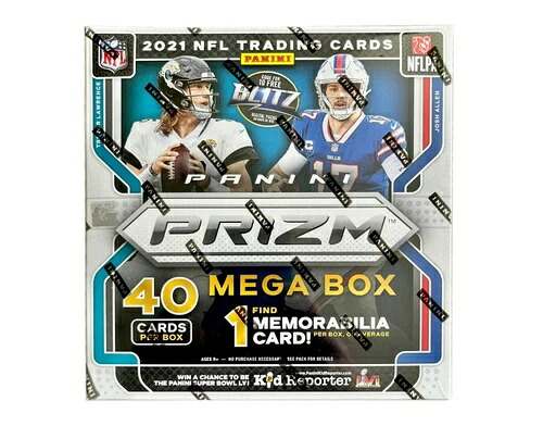 2021年 パニーニ プリズム フットボール NFL ファクトリーシール ネオングリーン (ウォルマート) メガボックス｜トレーディングカード　ラフテル