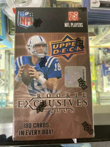 工場未開封 2008 Upper Deck Rookie Exclusives 180枚入りブラスターボックス｜トレーディングカード　ラフテル