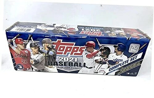 Topps 2021 ベースボール ファクトリーシール コンプリートリテールボックス (660枚のカードと5枚のルーキーカード)｜トレーディングカード　ラフテル