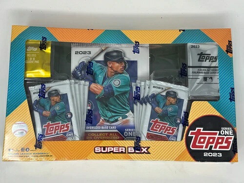 2023 Topps シリーズ1 MLB ベースボール コレクターズ スーパーボックス トレーディングカード 新品未開封|トレーディングカード ラフテル