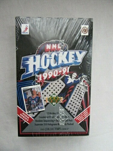 1990-91 アッパーデッキ NHL ハイシリーズ コレクターズチョイスボックス 工場未開封｜トレーディングカード　ラフテル 47,520円