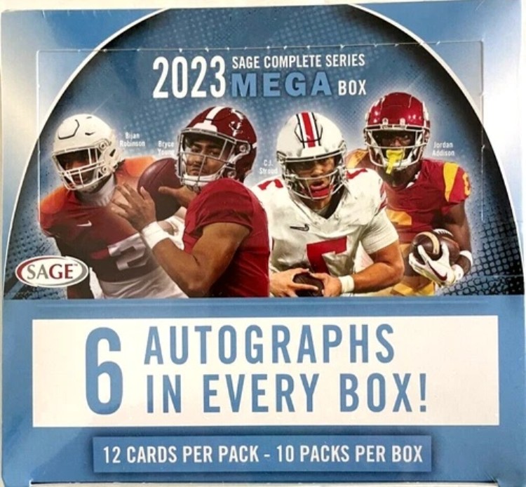 2023 Sage コンプリートシリーズ フットボール メガボックス 未開封 C.J. Stroud Steve's Cards NH|トレーディングカード ラフテル